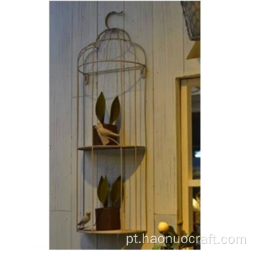 Tieyi Birdcage Pendurado na Parede Decorativa Gaiola Sala De Estar Decorativa Flor Rack Decorado Birdcage Pigeon